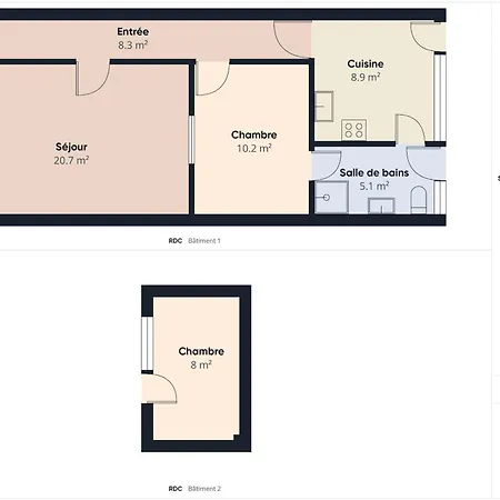 Maison Pour 4 Avec Terrasse Proche Du Centre 펜션 Les Sables-dʼOlonne